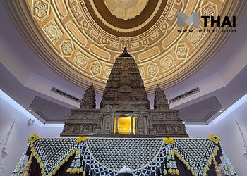 นมัสการพระบรมสารีริกธาตุ 4 แผ่นดิน วัดชลประทานรังสฤษดิ์ พระอารามหลวง