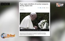 โป๊ปฟรานซิสตรัสให้กำจัดอาวุธนิวเคลียร์