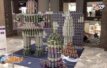 ประติมากรรมอาหารกระป๋องสุดสร้างสรรค์