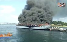 เรือท่องเที่ยวชนกับเรือขนาดเล็กนอกชายฝั่งสเปน