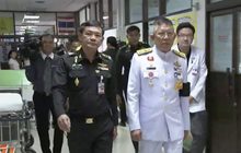 ผู้แทนพระองค์เยี่ยมผู้บาดเจ็บ รพ.พระมงกุฎเกล้า