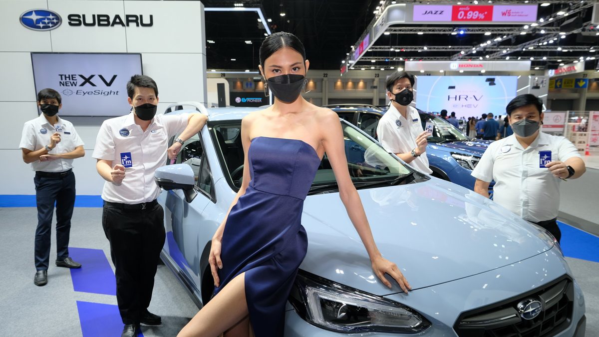 “Subarist” ผุู้เชี่ยวชาญจาก Subaru  พร้อมให้คำปรึกษาลูกค้าในงาน Motor Expo 2021