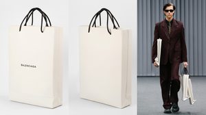 ฮือฮาอีกแล้ว Balenciaga อัพเกรด ถุงกระดาษ เป็นกระเป๋าแบรนด์เนมสุดหรู !!
