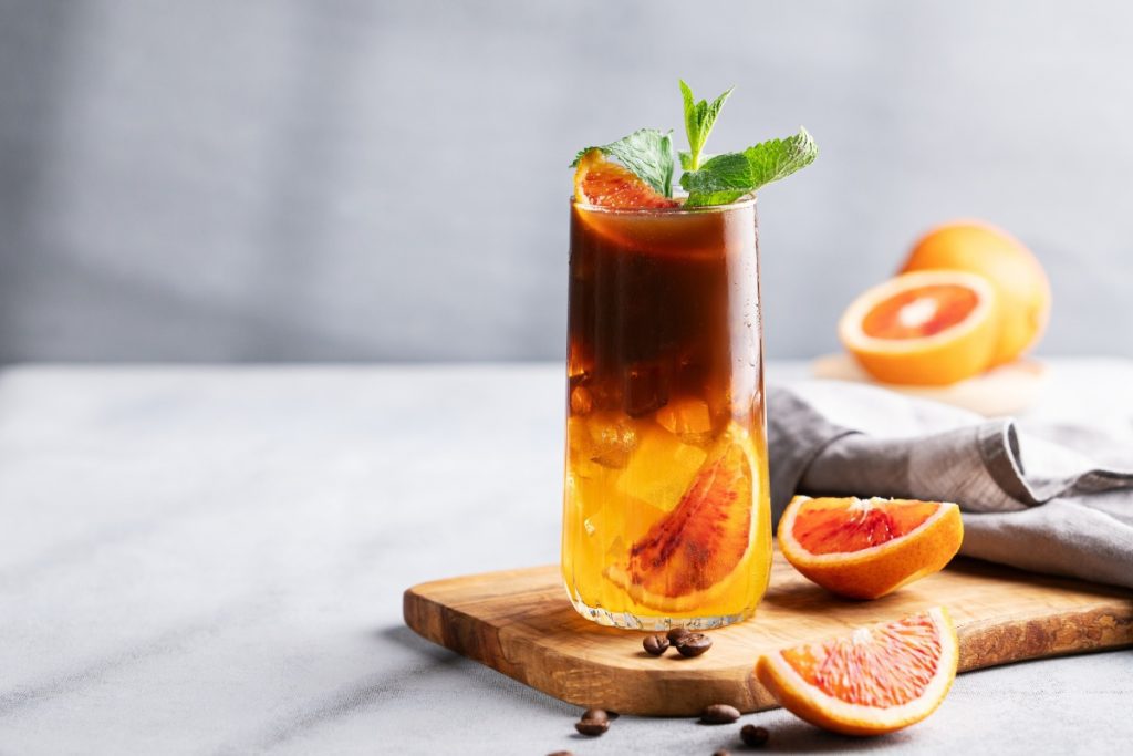 กาแฟส้ม อเมริกาโนส้ม ทำเองที่บ้านได้ไม่ยาก