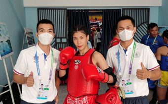 มวยไทยเก็บชัยครบ 4 รุ่น หญิงทะลุชิงทอง 2 รุ่น ชายตุนแล้ว 2 ทองแดง