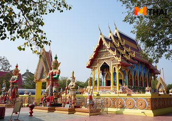 ขอพรท้าวเวสสุวรรณ วัดไผ่จระเข้ บางเลน วัดสวยนครปฐม