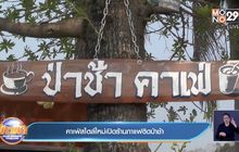 คาเฟ่สไตล์ใหม่เปิดร้านกาแฟติดป่าช้า