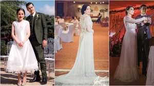 มาดูแร๊ว! ชุดเจ้าสาว 3 เซเลบสาว สวย หรู ดูแพง เค้าเลือกแบรนด์อะไรกัน