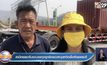 สามีภรรยาขับรถบรรทุกถูกยิงรอดหวุดหวิดเชื่อห้อยพระดี