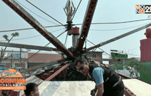 สั่งหยุดให้บริการกระเช้างานธาตุพนม เหวี่ยงเด็กเจ็บ2คน