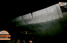 ซ้ำอีก! แท่งแบริเออร์หล่นทับคนงานสร้างสะพานอยุธยา