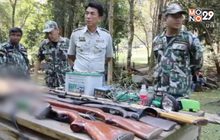 เจ้าหน้าที่อุทยานเขาแหลมจับพรานข้ามชาติล่านกเงือก