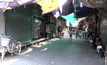 บรรยากาศตลาดโรงเกลือยังไม่คึกคัก