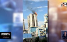 เหตุเพลิงไหม้ถังเก็บเม็ดพลาสติกแต่ไม่มีใครเจ็บ