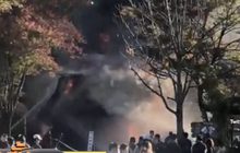 ไฟไหม้หมู่บ้านมรดกโลก “ชิราคาวาโกะ” ที่ญี่ปุ่น