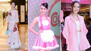 แฟชั่นสีชมพู-ขาว หวานแหว๋ว ใส่ยังไงก็เกิด!!!