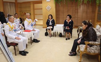 สมเด็จเจ้าฟ้าฯ กรมพระศรีสวางควัฒน วรขัตติยราชนารี พระราชทานพระวโรกาสให้ผู้บัญชาการทหารบกและคณะ เข้าเฝ้าถวายรายงานโครงการสนับสนุน “กองทุนหทัยทิพย์“ กองทัพบก