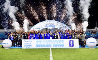 บีจี ปทุมฯ เฉือนกว่างโซ้ง 10 ตัว 1-0 ซิวถ้วยไทยแลนด์ แชมเปี้ยนส์คัพ