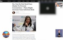 นักวิทย์อเมริกัน แนะไม่ป่วยใส่หน้ากากอนามัย เสี่ยงติดเชื้อเพิ่ม