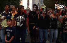 ขบวนพาเหรดต้อนรับวันแห่งความตายในเม็กซิโก