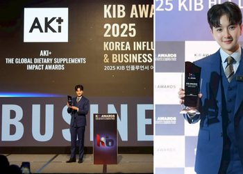 คุณแอร์ ภัคศรัณย์ บวรคุณเสถียร CEO แบรนด์ AKI+ บินตรงสู่กรุงโซล รับรางวัลระดับเอเชีย “KIB Awards 2025
