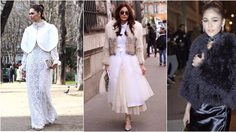 รายงานสด ลุคไฉไลแบบเป๊ะๆ ของ ขุ่นแม่ชม ชมพู่ อารยา ณ ปารีส แฟชั่นวีค 2016