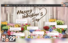 เว็บไซต์ MThai ชวนมอบดอกไม้ออนไลน์ รับวาเลนไทน์ ที่ mthai.com/valentine