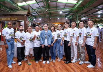 เตรียมฮาข้ามภพ! “หม่ำ-เท่ง-โหน่ง” คัมแบค พาบวงสรวงหนังใหม่ “นากรักมากม๊าก…มาก”