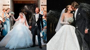 ราคาเบาๆ 35 ล้าน!! ชุดแต่งงาน สุดหรู ของทายาทสาวสวารอฟสกี้