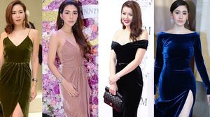 หรูหรา เซ็กซี่ ดูแพง! แฟชั่น กำมะหยี่ กับดาราสาวคนดัง เทรนด์นี่กำลังมาหรอนี่?