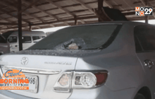 คุมเข้มพื้นที่ป้องกันวัยรุ่นทุบรถ ประชดแม่