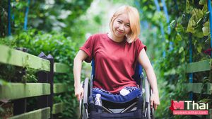 ฟ้า วิญธัชชา ถุนนอก นางฟ้าเก้าอี้เข็น หญิงร่างเล็ก แต่ใจเธอ มหาศาล