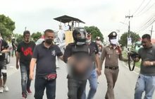 หนุ่มปาก้อนหินใส่รถสารภาพอ้างเมาแล้วโกรธแค้นถูกรถขับปาดหน้า