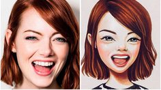 12 ภาพเลียนแบบดาราดัง ตัวจริงว่าน่ารักแล้ว เป็นการ์ตูนน่ารักยิ่งกว่า!!