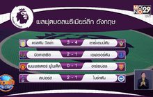 ผลการแข่งขันฟุตบอลพรีเมียร์ลีก