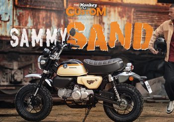 Honda Monkey Sammy Sand เท่สไตล์สายลุย ในราคา 108,900 บาท