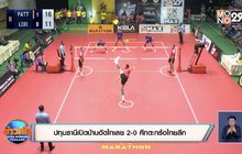 ปทุมธานีเปิดบ้านอัดไทเลย 2-0 ศึกตะกร้อไทยลีก 