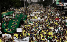 ชาวบราซิลประท้วงต่อต้านรัฐบาล