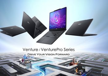 พบกับ MSI Venture และ Venture Pro Series ใหม่ล่าสุด พลังประมวลผลเหนือระดับในดีไซน์บางเบา พกพาสะดวก พร้อมลุยทุกภารกิจ!