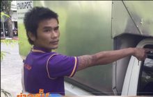 คนขับใจร้อนยิงรถส่งของเหตุขับรถปาดหน้า