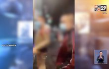 ปะทะเดือด แม่ค้าร้านยำ กับ ตร.