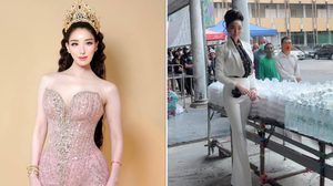 เรื่องราวดีๆ “ฮันนี่-ณภัค” แจกข้าว “คนไร้บ้าน” 400 กล่อง ต้อนรับปีใหม่ 2569