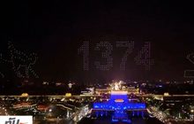 จีนสร้างสถิติโลกการแสดงโดรนกว่า 1,300 ลำ
