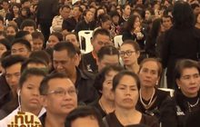 ประชาชนหลั่งไหลสักการะพระบรมศพ