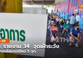 กทม. รายงานคลัสเตอร์ในเขตพื้นที่ กทม. ( 20 พ.ค.)