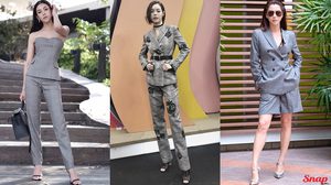 ไอเดียแมทช์ เสื้อผ้าโทนสีเทา ลุคออกงานก็เป๊ะ ลุคชิลล์ก็เก๋