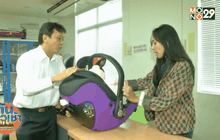 เตือนใช้เบาะนอนเด็กขณะขับรถเสี่ยงอุบัติเหตุ