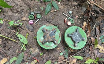 เจออีก! พบทุ่นระเบิด PMN-2 จำนวน 2 ทุ่น ที่ปราสาทโดนตวล