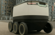 ทดสอบหุ่นยนต์ส่งของในอังกฤษ