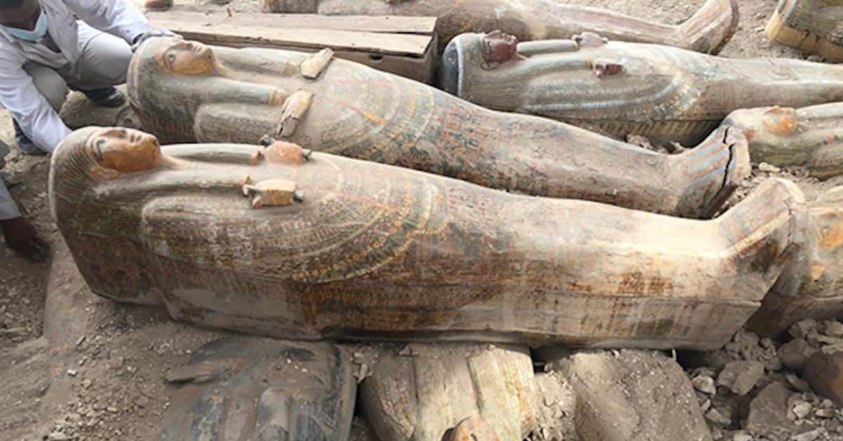อียิปต์ขุดพบโลงมัมมี่โบราณชุดใหญ่กว่า 20 โลง